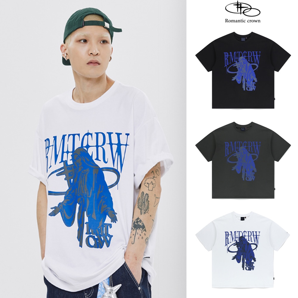 ROMANTIC CROWN】 THE BLESSED MARIA TEE SHIRT Tシャツ・カットソー