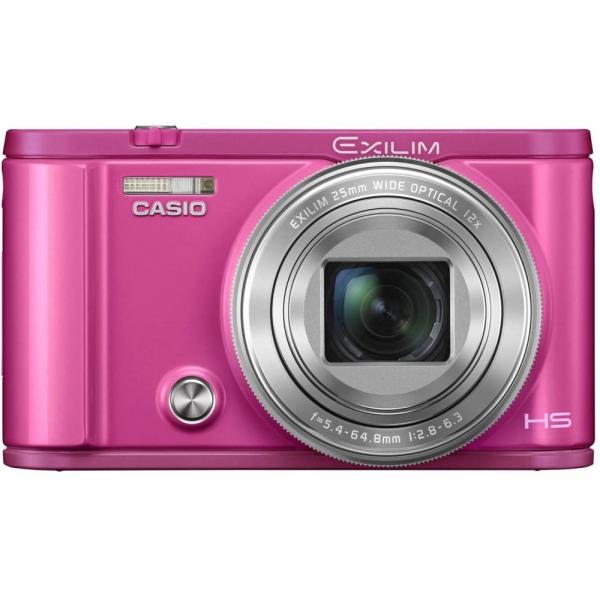 【中古】カシオ CASIO デジタルカメラ EXILIM EX-ZR3100VP 自分撮りチルト液晶 スマホへ自動送信 ビビットピンク