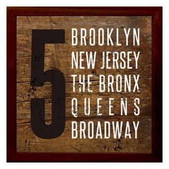 Sign Frame 400seires アートパネル New York 1 ISF-52259