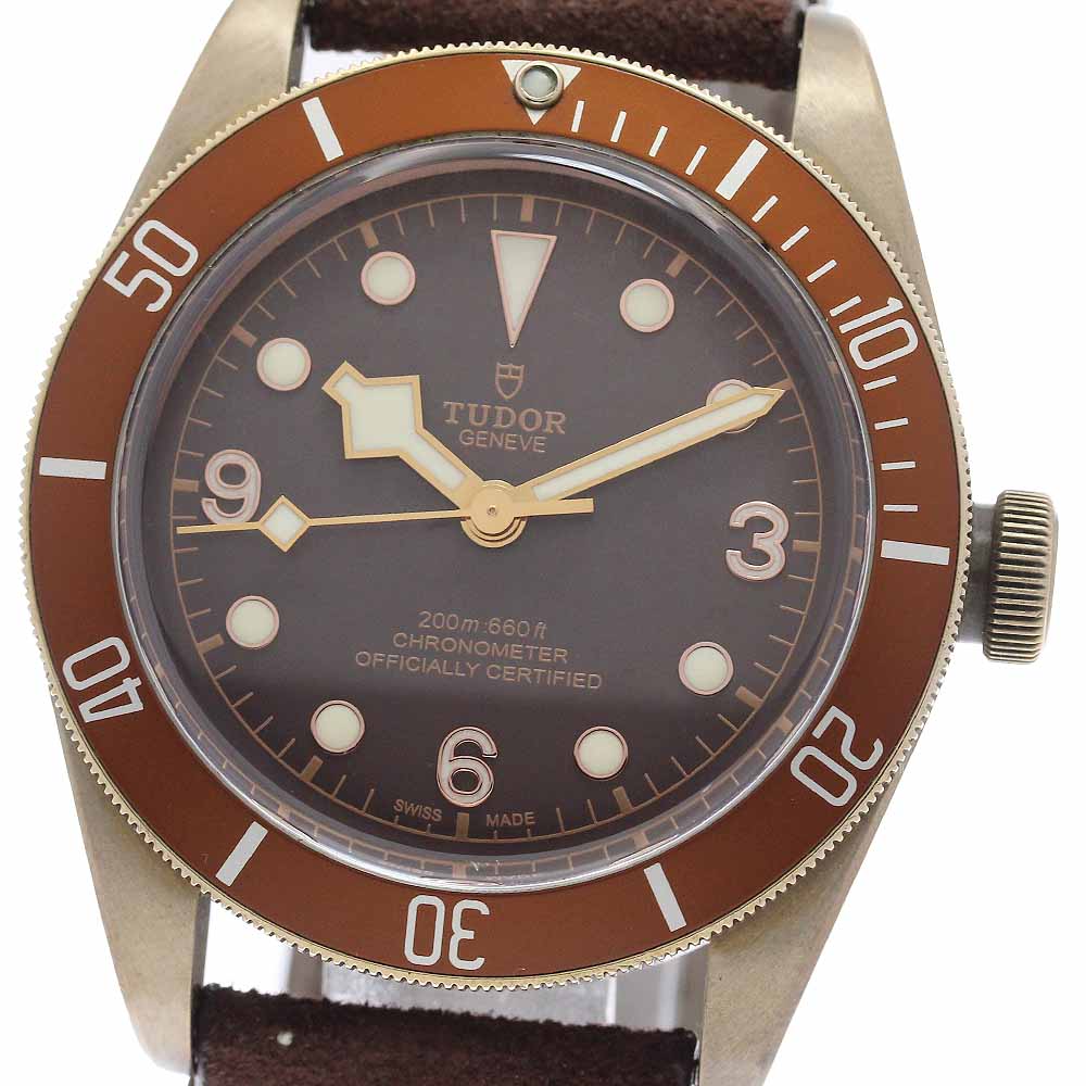 チュードル TUDOR 79250BM ヘリテージ ブラックベイ ブロンズ 自動巻き メンズ 良品 保証書付き_956096【中古】