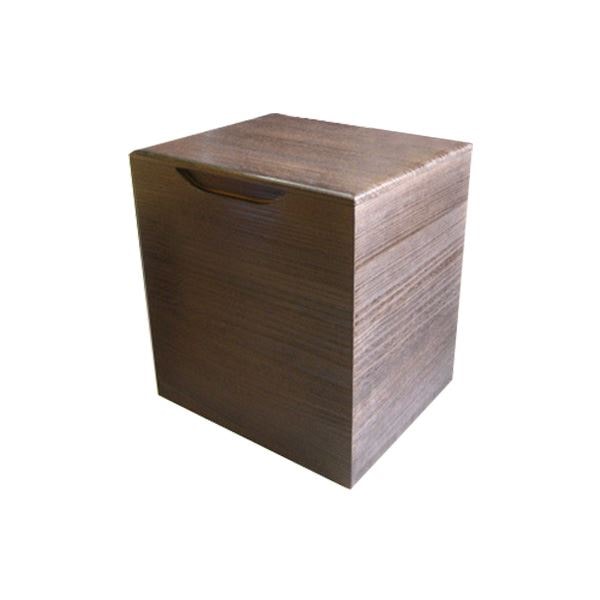 桐の米びつ/ライスストッカー [20kg用/焼桐] 泉州留河 日本製