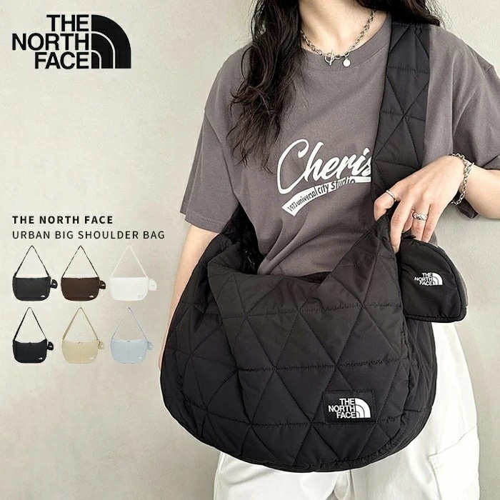 【送料無料】THE NORTH FACE / URBAN BIG SHOULDER BAG ノースフェイス ショルダーバッグ クロスバッグ ポーチ 軽量 肩掛け 斜め掛け 大容量 500mlペットボト