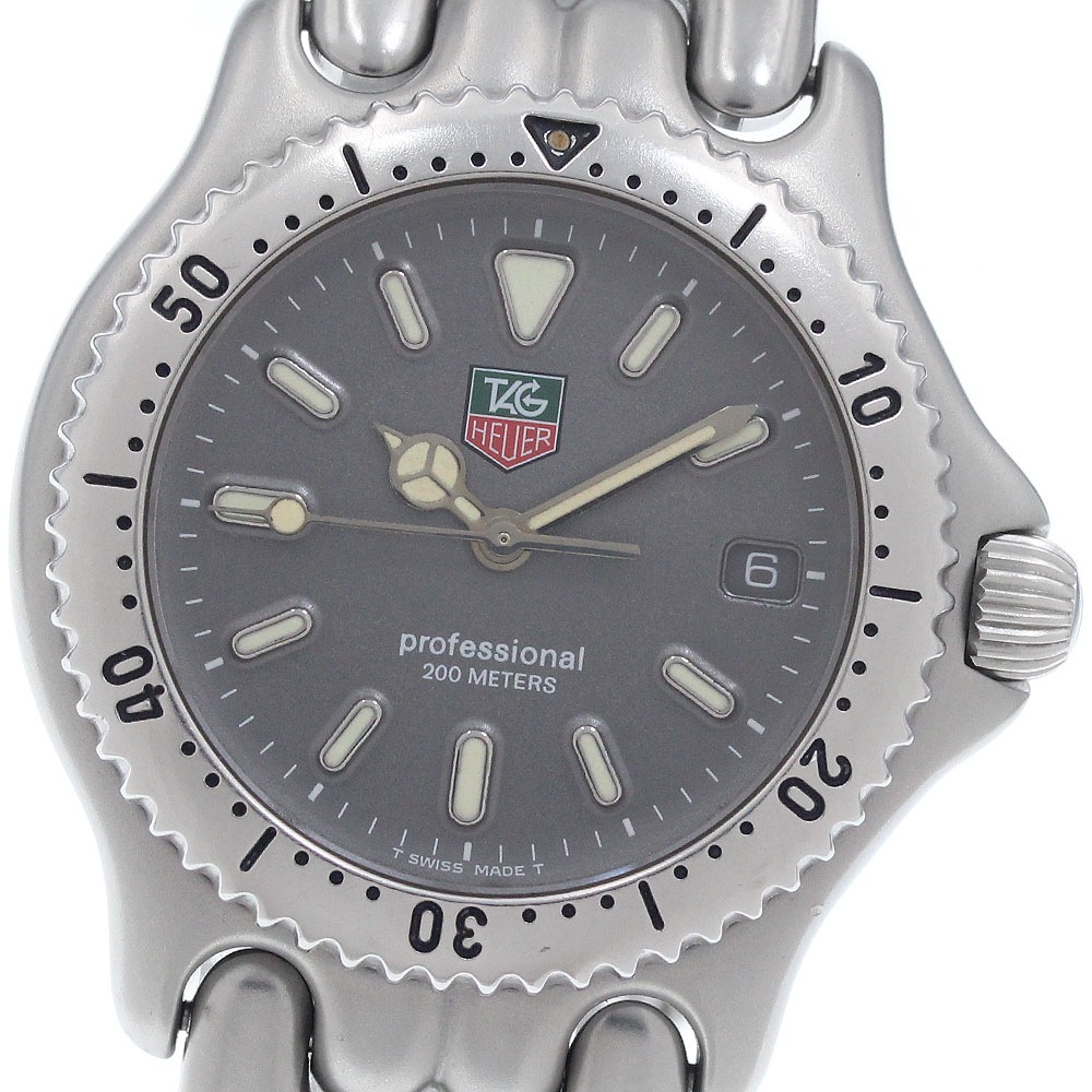 タグホイヤー TAG HEUER S99.713 セル デイト クォーツ ボーイズ _959618【中古】