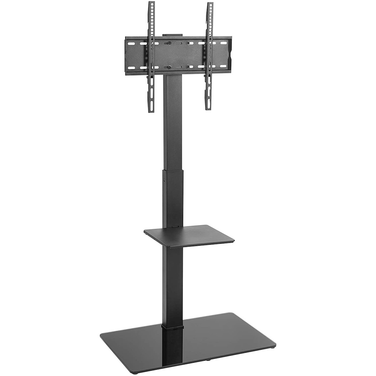 武田コーポレーション 壁寄せＴＶスタンド N1-KTVL65BK　32～55型対応/液晶テレビ/角度調節/高さ調節