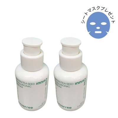 [1+1]グリーンティーシード ヒアルロン酸セラム 保湿美容液 乾燥肌対応 韓国スキンケア 50ml