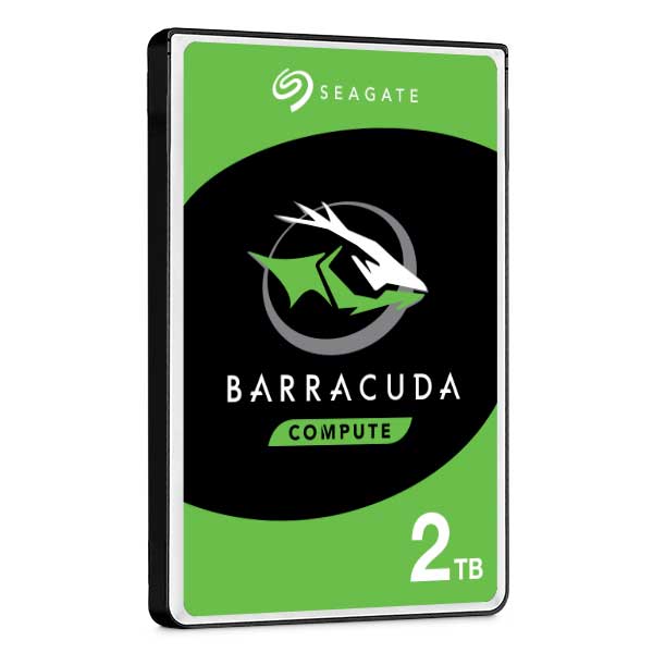 Seagateシーゲイト BarraCuda 2.5インチ 内蔵ハードディスク 2TB　SATA6Gb/s キャッシュ128MB 5400RPM ST2000LM015
