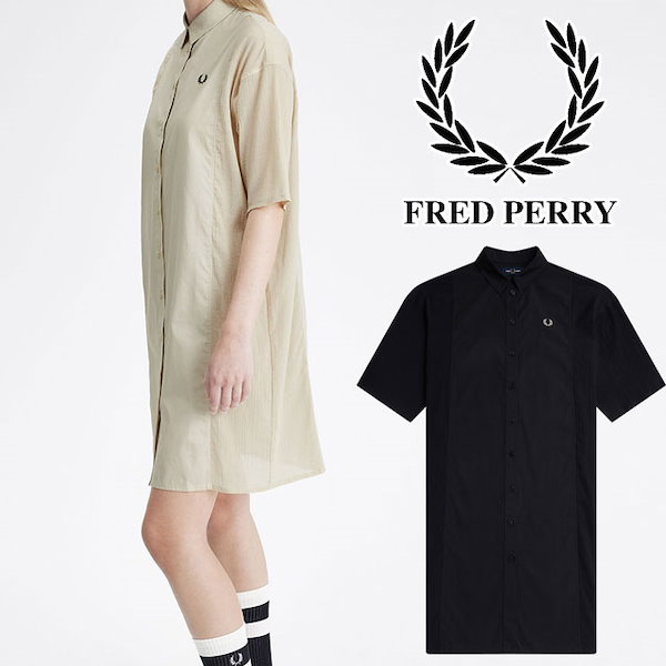 Qoo10] Fred Perry フレッドペリー ワンピース レディース