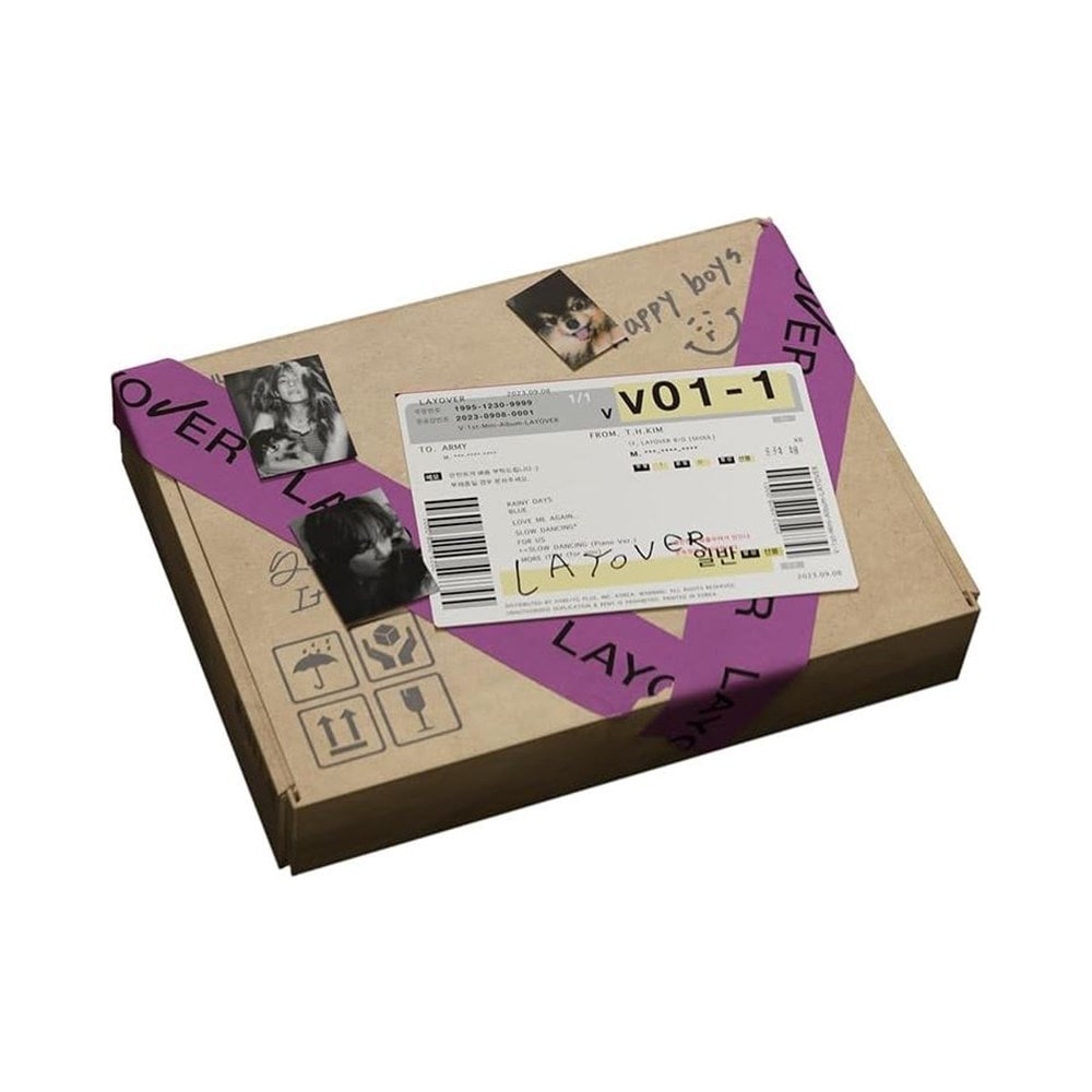 BTS V 1st ソロアルバム【Layover】3種+1種　4バージョンセット Amazon.com: Bts V - Layover 1st Solo Album (Random) : Home