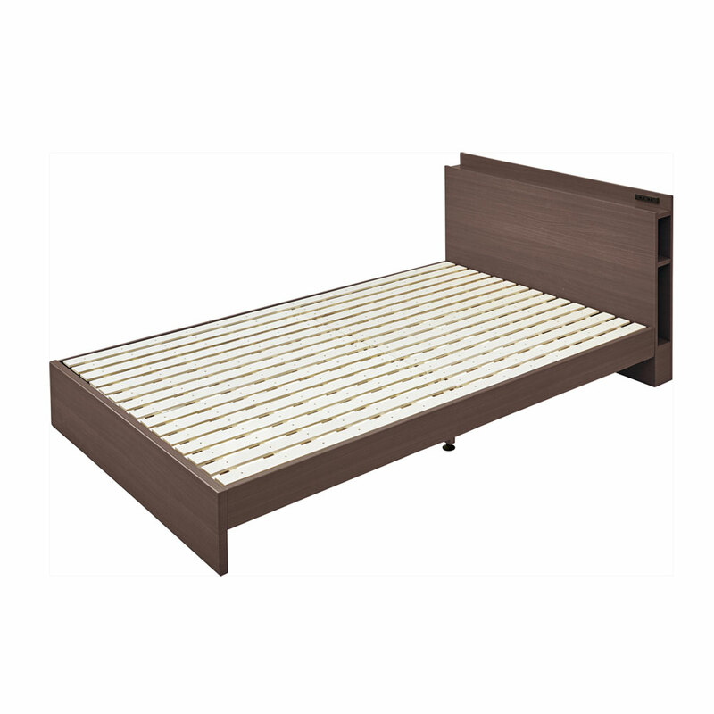 セミダブルベッド B-81SD-BR 【 インテリア雑貨 寝具 家具 】