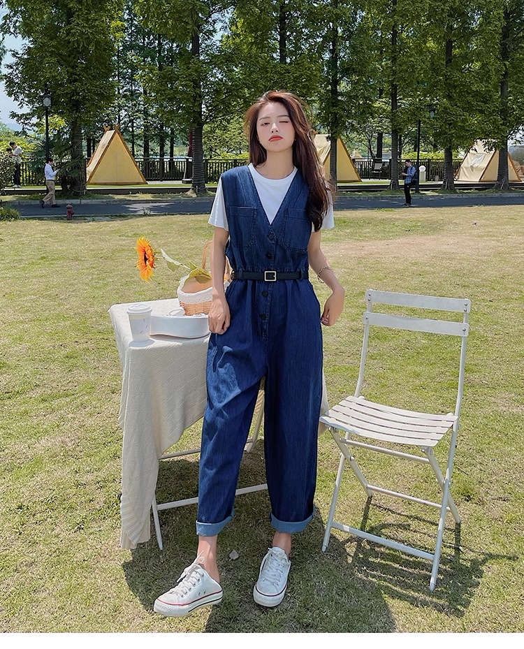 トップス セットアップ Tシャツ 白シャツ 白トップス デニムパンツ 膝下 9分丈 袖あり 半袖 ラウンドネック 大人可愛い カジュアル 大人 おしゃれ お洒落 かっこいい 大人可愛い 大人女子