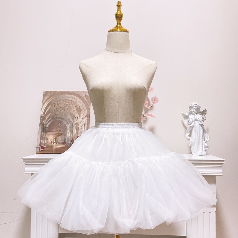 40cm汎用lolitaスカートを合わせてロリータ骨ない柔らかい糸を支えます