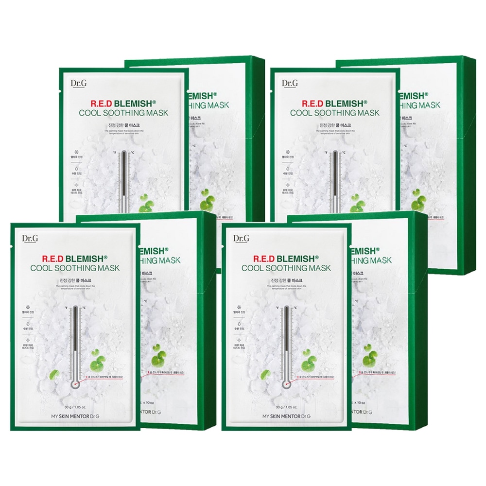 ドクタージー レッド ブレミッシュ クール スージング マスク10個入り4個