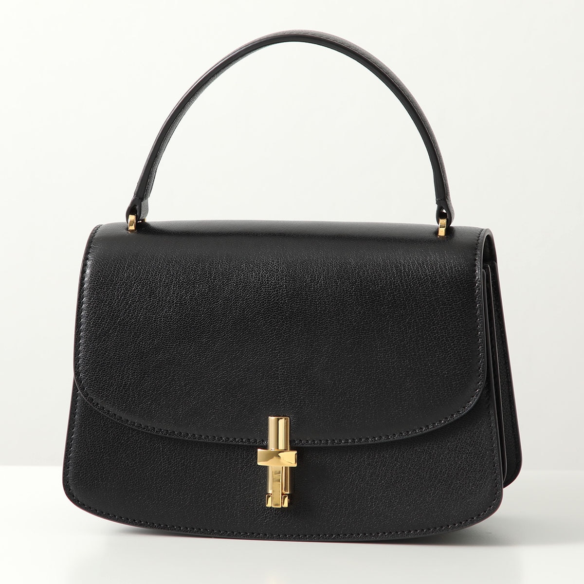 THE ROW ザ・ロウ ハンドバッグ SOFIA ソフィア 8.75 W1442 L39 レディース キッドスキンレザー 鞄 BLACK-SHG