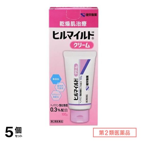 第２類医薬品 ヒルマイルドクリーム 100g 5個セット