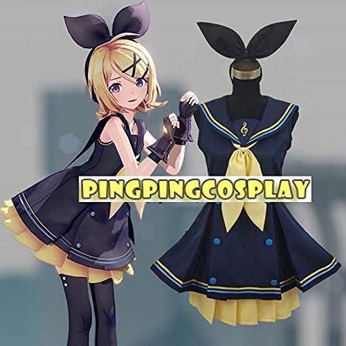 ボーカロイド 双子 鏡音リンコスプレ衣装 コスチューム 男女兼用 アニメ クリスマ