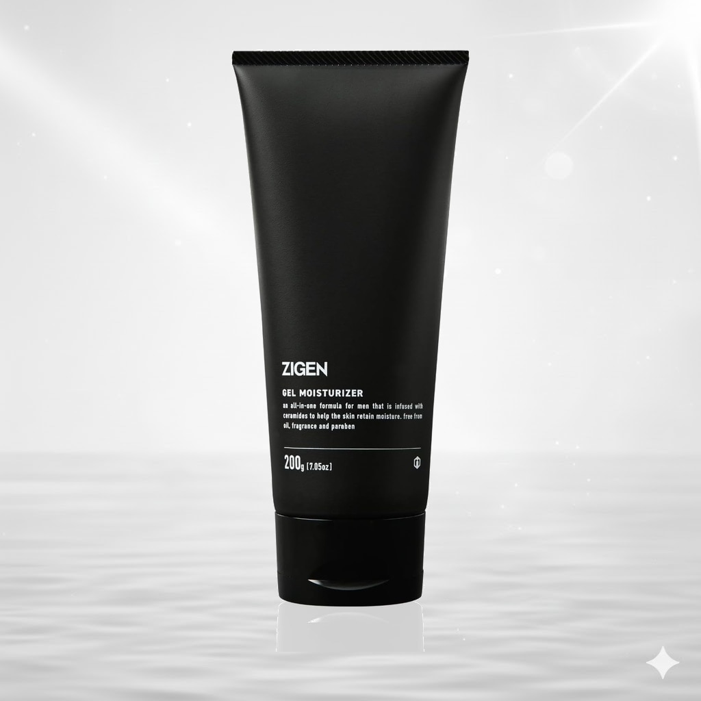 大容量サイズZIGEN(ジゲン) メンズ オールインワンジェル 化粧水 セラミド配合 高保湿 乾燥肌 1本で スキンケア 完結 美容液 乳液 クリーム オールインワン 200g(約5ヶ月分)