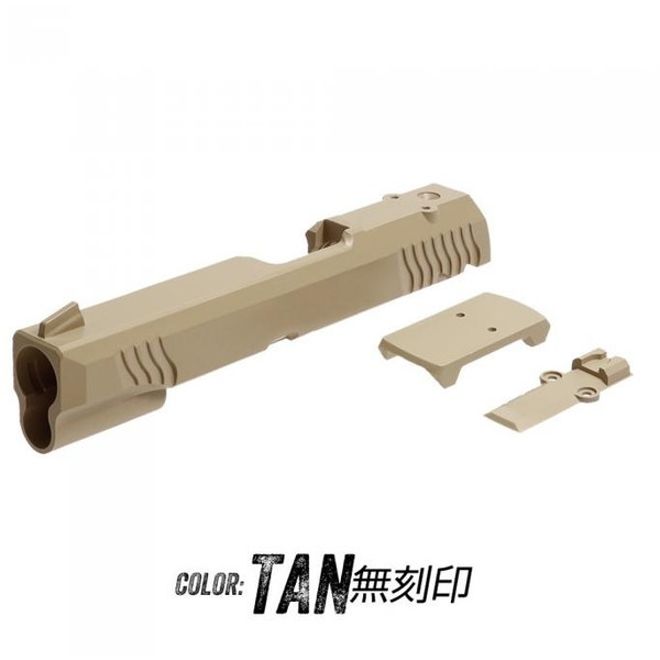 LayLax Carbon8 M45カスタムスライド エインヘリアル TAN 無刻印