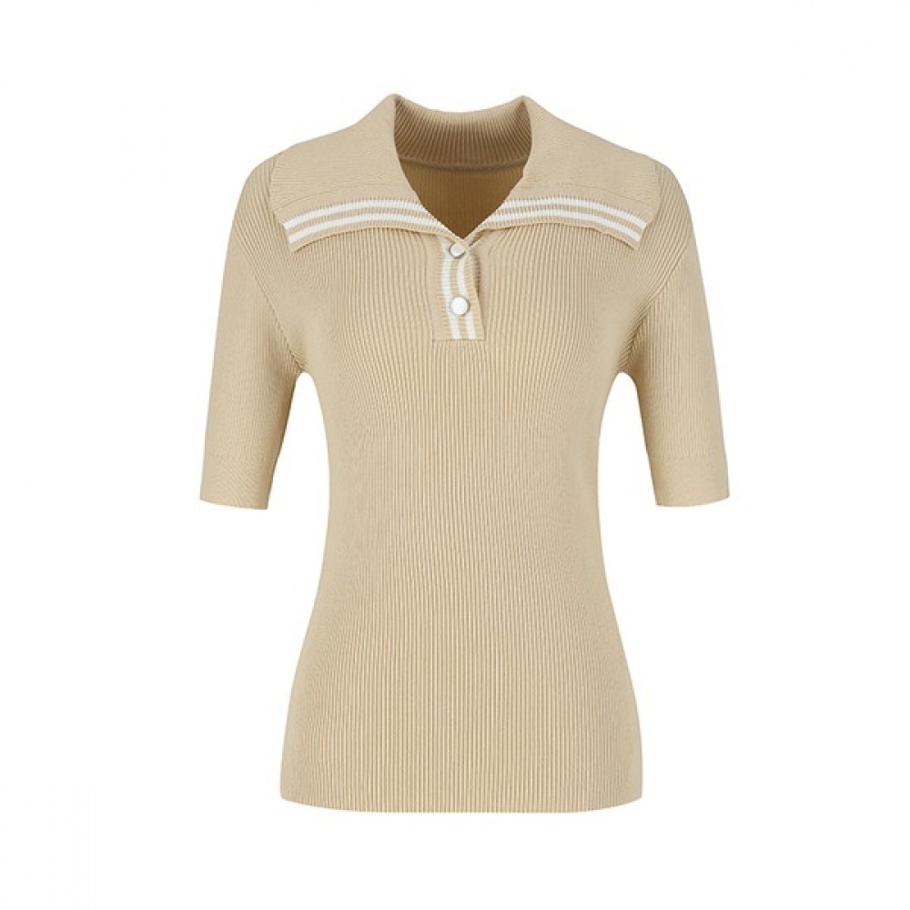 (フォレスト) カラーラインカラーカラーTシャツ (SY4SK81)