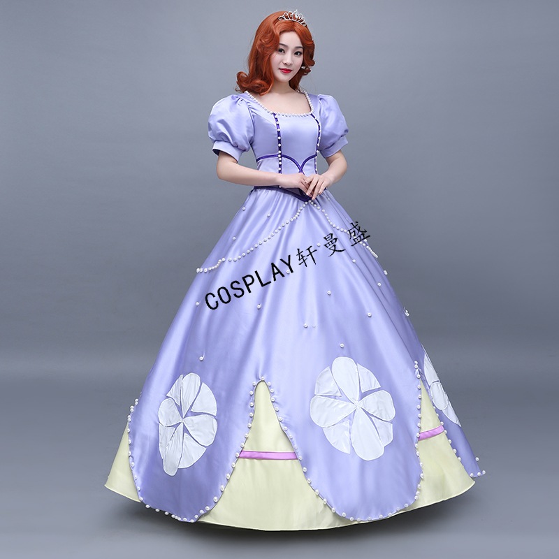 女性用 プリンセス ワンピース コスプレ衣装 レディース 大人 キャラクター コス パーティードレス 仮装 ロング ロングドレス ハロウィーン ハロウイン クリスマス 結婚式　イベント パーティMTE