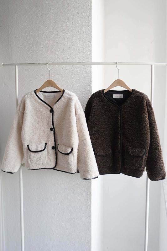 ラインパートツイードジャケット