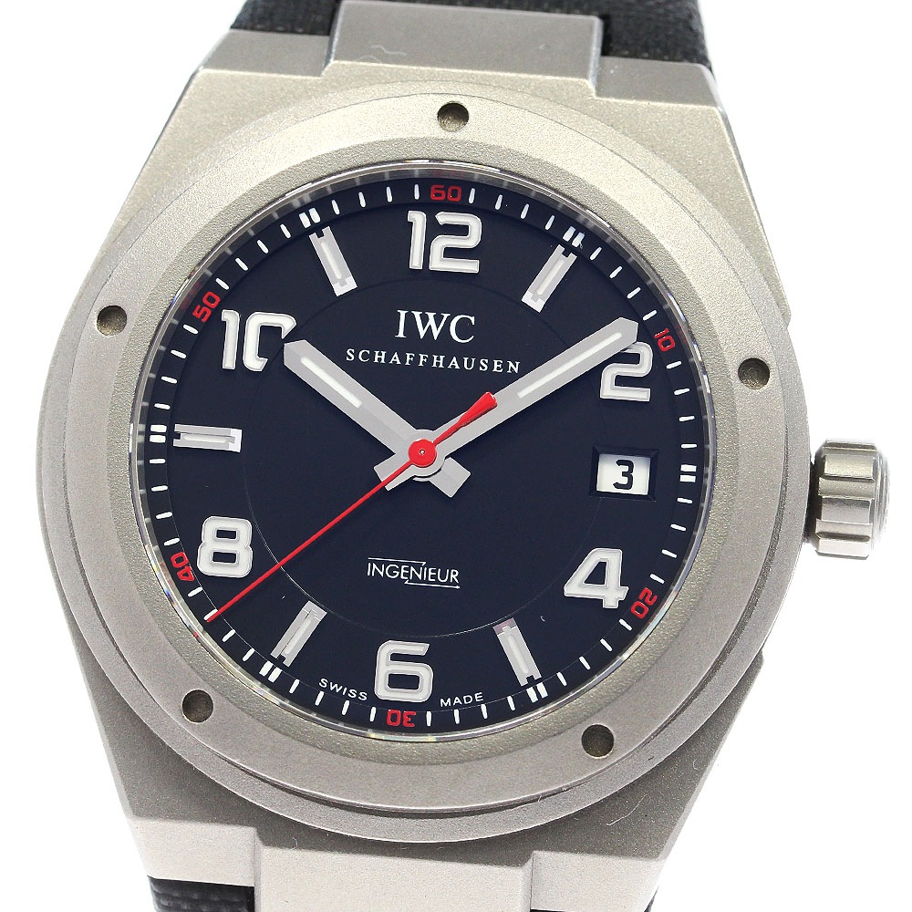 IWC IWC SCHAFFHAUSEN IW322703 インヂュニア オートマティック AMG 自動巻き メンズ 保証書付き_837948【中古】