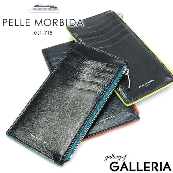 ペッレモルビダ 財布 PELLE MORBIDA ミニウォレット Barca バルカ Goat Leather ゴートレザー カードケース コインケース メンズ レディース ペレモルビダ BA415