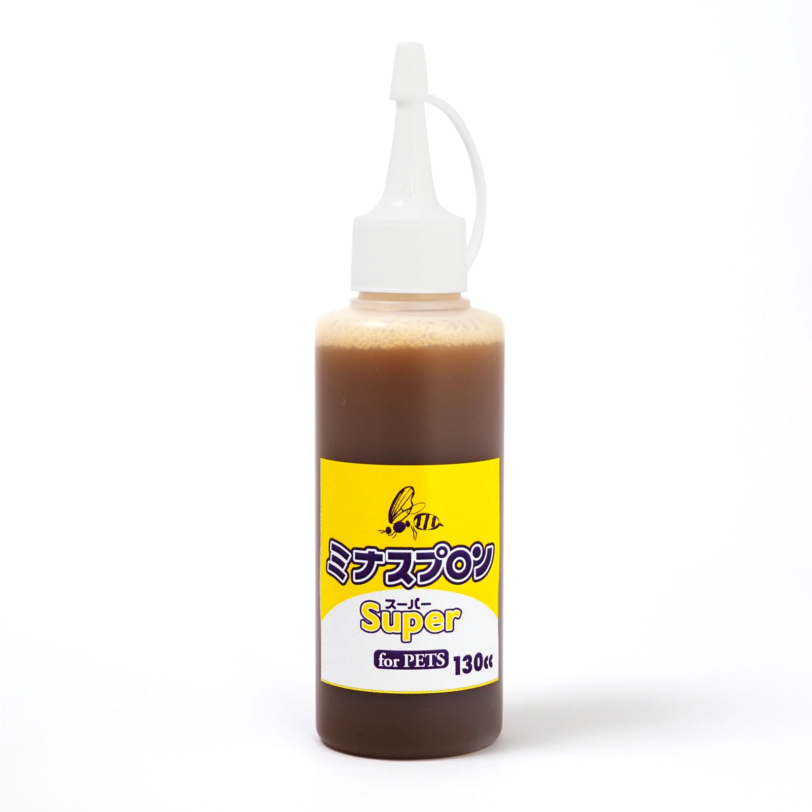 【正規販売代理店】 ミナスプロン プロポリス スーパー for PETS 130cc 詰め替え用 全5サイズ ペット用 サプリメント 猫 犬 ハムスター うさぎ 鳥 小動物 高濃度