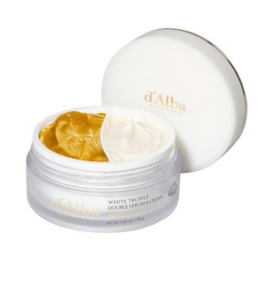 ホワイトトリュフダブルセラムアンドクリーム/基礎化粧品 /フェイスクリーム/これ1つ持ってると肌の状態がいつもと変わっても焦らずケアできるので良いと思いました