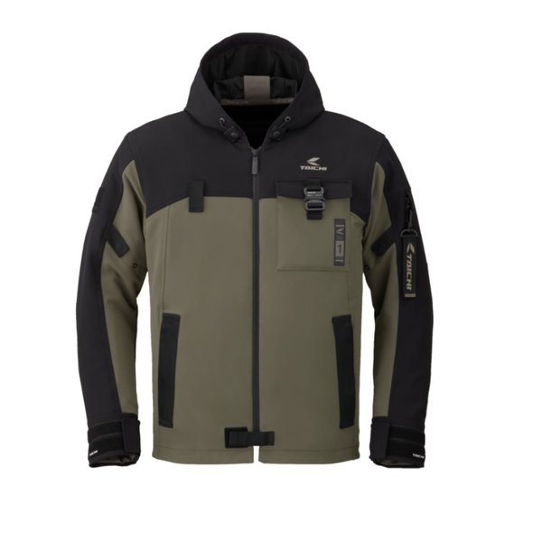 クイックドライ パーカ ブラック/カーキ M サイズ RSJ335BK31M