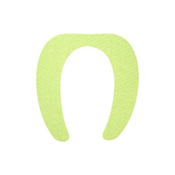 （まとめ）レック ぴたQ 吸着べんざシート グリーン BB-479 （便座シート） [72個セット]