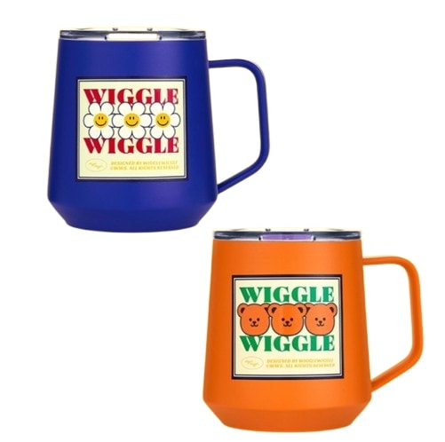 韓国デザインのキャンプマグカラフルでおしゃれ