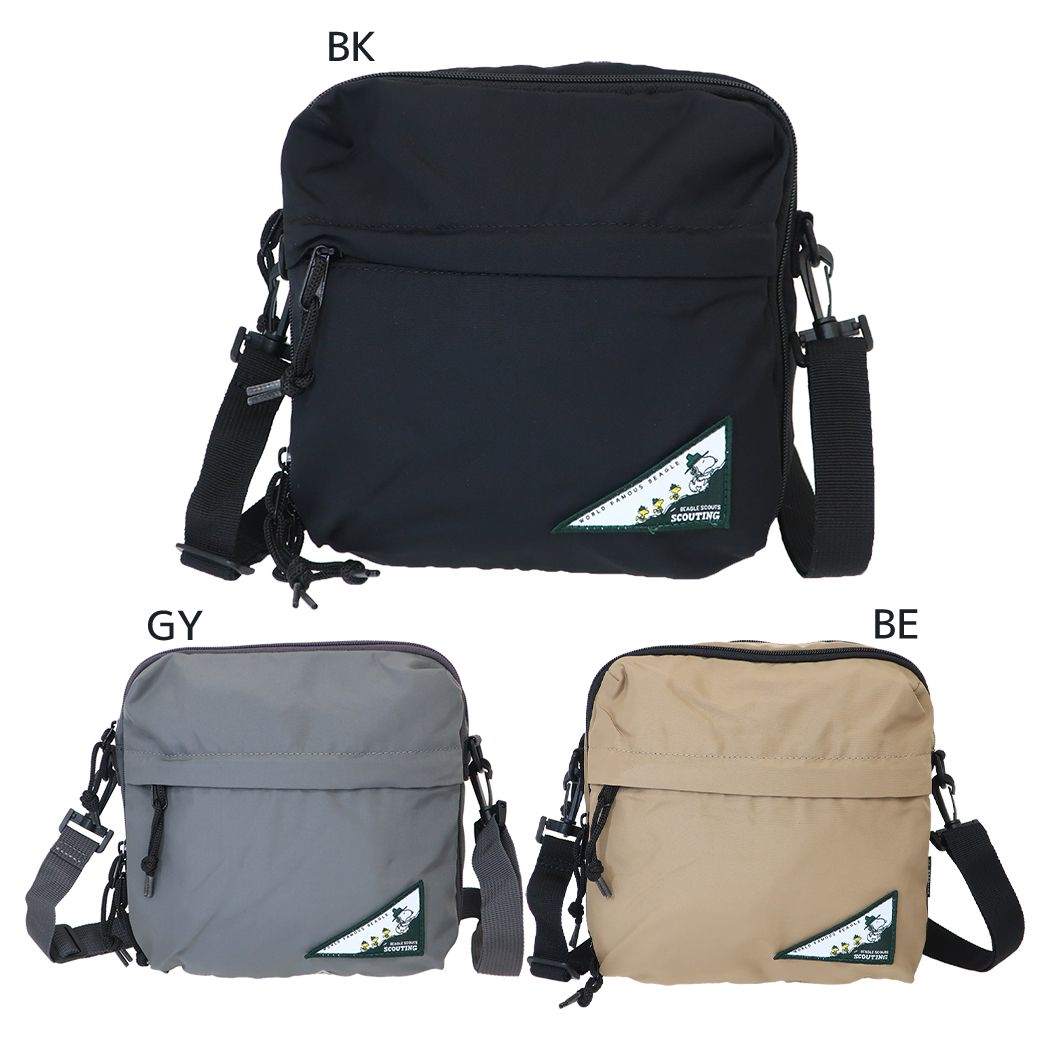 スヌーピー ショルダーバッグ スクエアショルダーバッグ ビーグルスカウト ピーナッツ キャラクター