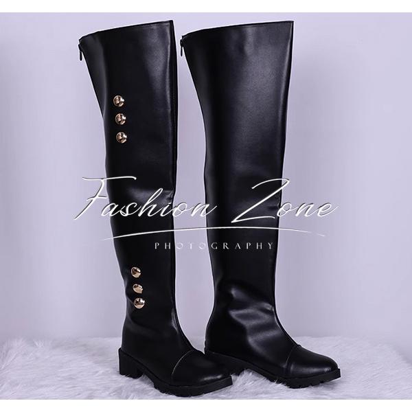 終わりのセラフ 風 百夜ミカエラ コスプレ靴 男女兼用 シューズ 道具小物 ブーツ cosplay ハロウィン 仮装 変装