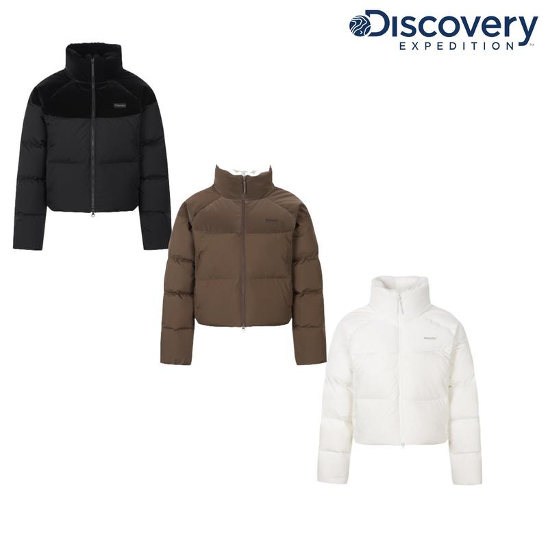 25F/W 新作 女性 オリーブ クロップ グロー ダウン ショートパディングDWDJ95056