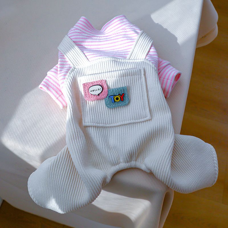 との犬服 ペット服テディボーミペットのコキシナレビーベア服 厚手 暖かい