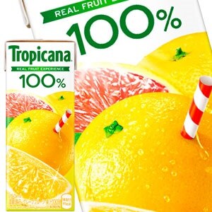 45営業日以内に出荷キリン トロピカーナ 100％ グレープフルーツ 250ml紙パック96本［24本4箱］［賞味期限：2ヶ月以上］北海道沖縄離島は送料無料対象外です［送料無料］