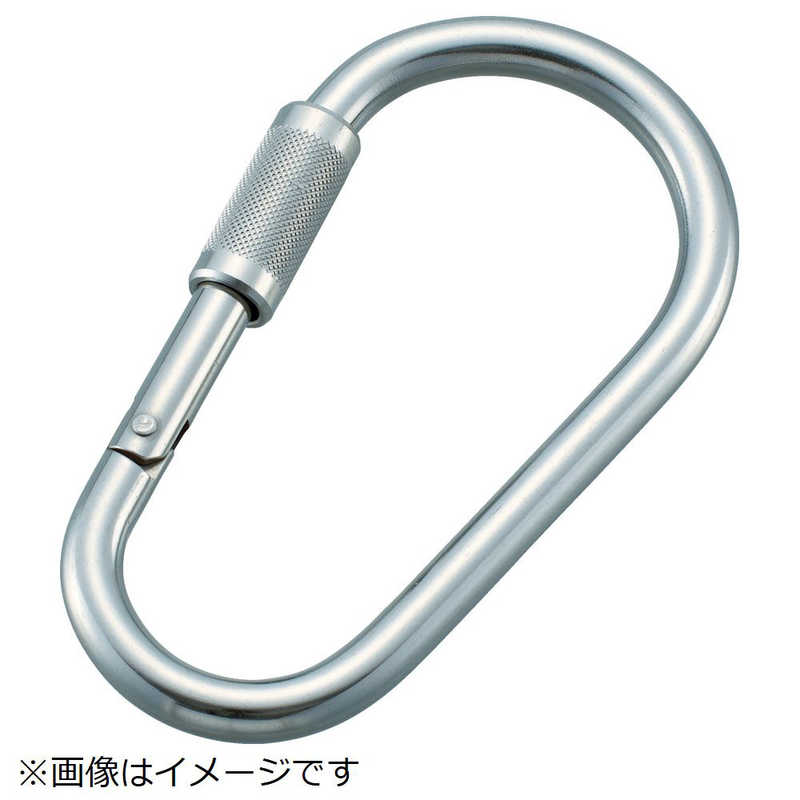トラスコ中山　ステンレス カラビナジャンボ(環付) 14mm　TKBJ14B