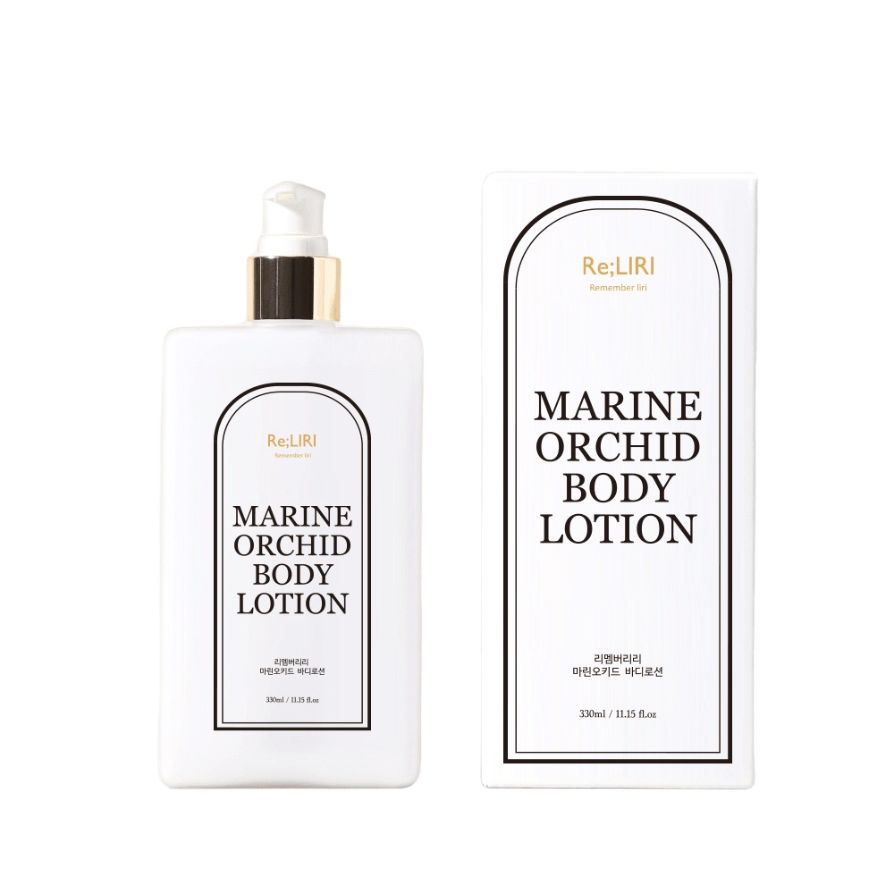 リメンバーリリー マリンオーキッドリリーボディローション 330ml 韓蘭香水 ローション パフューム シアバター セラミド パンテノール