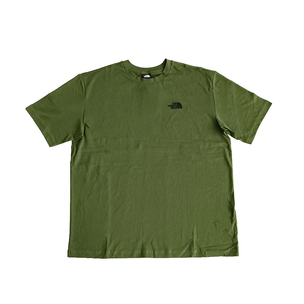 Tシャツ 半袖 メンズ シンプル ワンポイント エッセンシャル オーバーサイズ 刺繍 ハーフドーム 春夏 ティーシャツ カットソー トップス ブランド プレゼント ギフト NF0A87NR