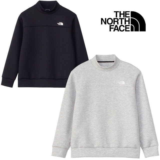 ザ・ノース・フェイス トップス メンズ NT62484 テックエアースウェットモックネック プルオーバー カジュアル 上着 シンプル アウトドア キャンプ レディース トレーナー 黒 灰色