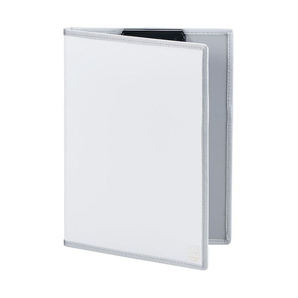 フラットファイル/紙バインダー A4/2穴 360冊入り タテ型 グレー フラットファイル/紙バインダー A4/2穴 360冊入り タテ型 グレー