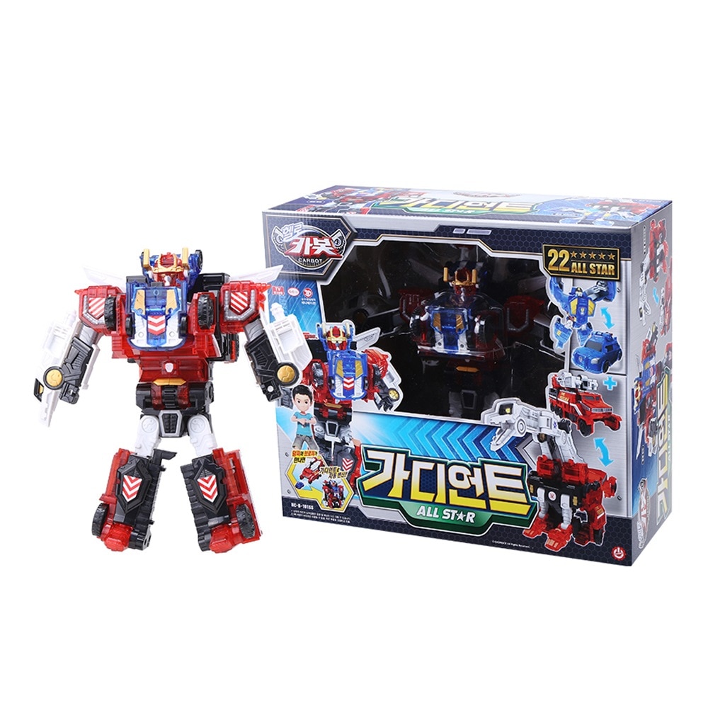 ハローカーボット/2025バージョン/ニュー/ガーディアント/オールスター/ブロフィー/ダンフィー/2種ロボット合体/変身/ロボット/変身ロボット/GUARDIANT/正品