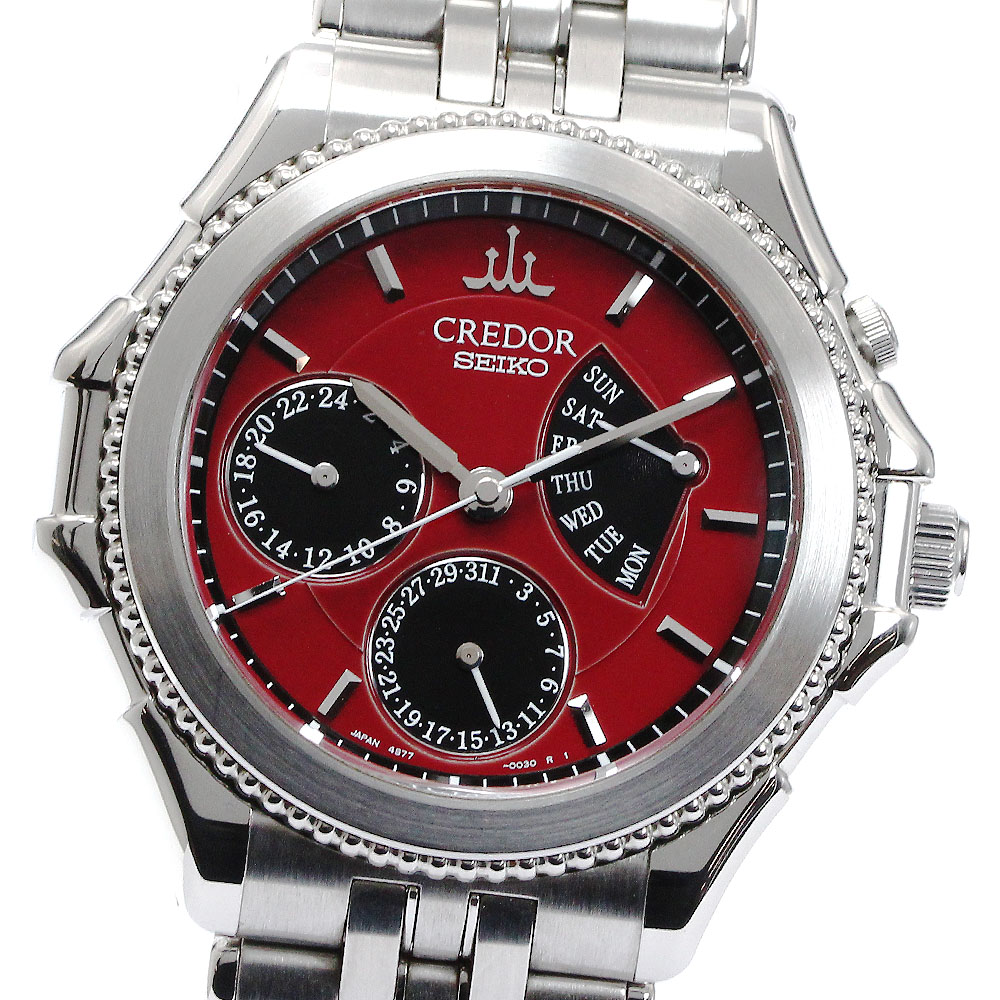 セイコー SEIKO GCBG995/4S77-0A20 クレドール パシフィーク デイデイト レトログラード 自動巻き メンズ 美品 _873103【中古】