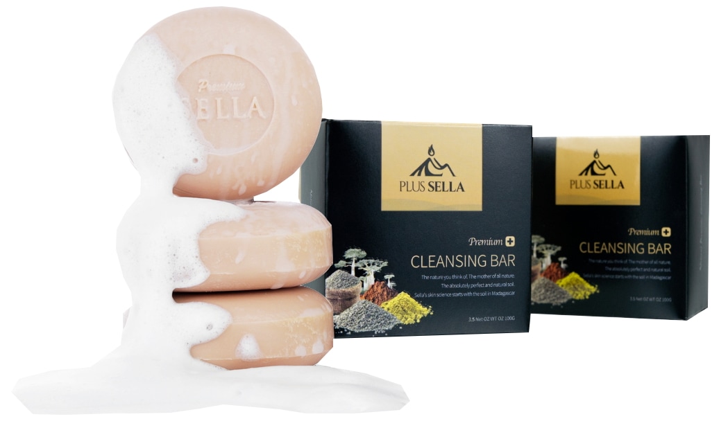 SELLA Premium ナチュラル クレンジングバー100g 3個セット