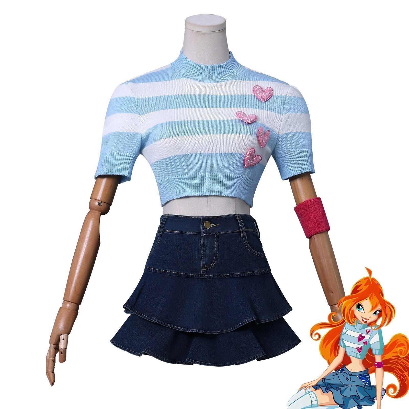 【人気爆売れ】ハロウィーン正規品魔法美人cos コスプレ コスチューム糸黛娜蕾児コスプレアニメコスプレ服