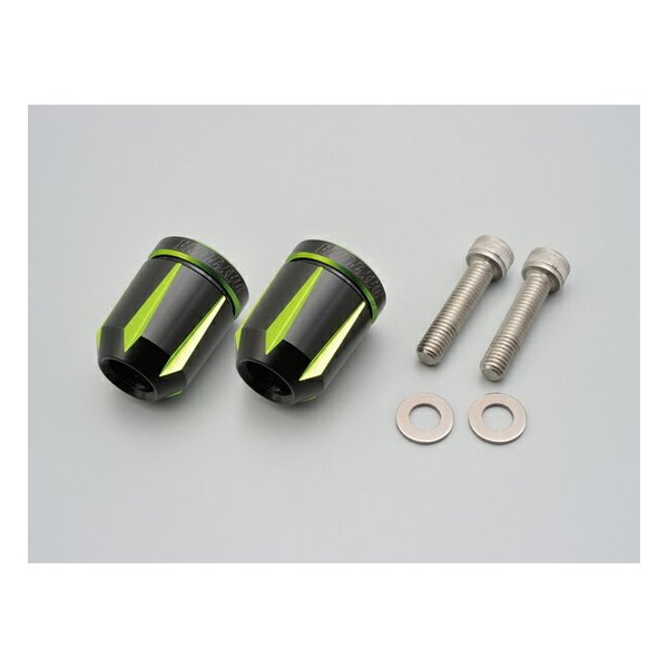 バーエンド バーエンドプラグ スクラッチTYPE KAWASAKI用 ライムグリーン D93137