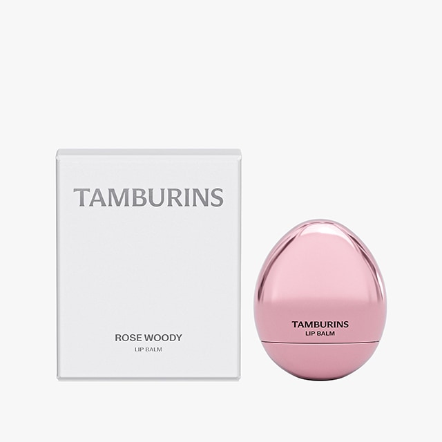 タンバリンズ TAMBURINS リップバーム ROSE WOODY GLOW ザエッグリップバーム ローズ ウッディ - 5g | TAMBURINS