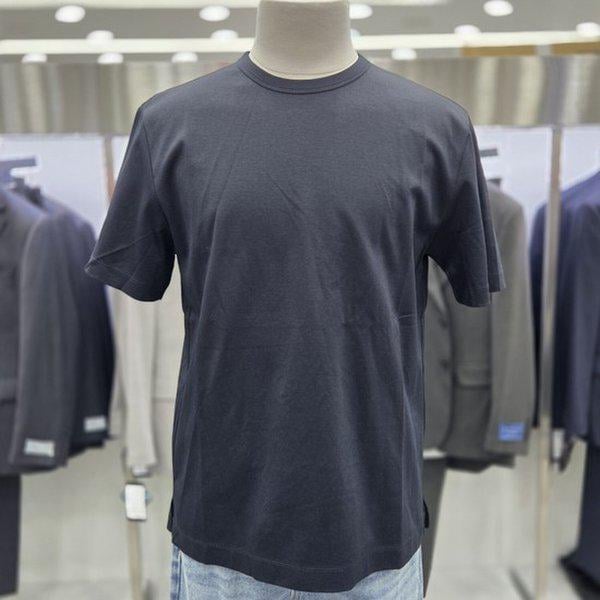 ベーシック純綿ロッパラウンドネック半袖Tシャツ JBSF2TR1102 BK_DJ