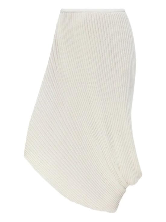 ISSEY MIYAKE Women Mid Skirts IM56KG821 06 ASA WHITE