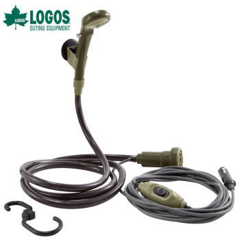 簡易シャワー DC専用 シャワー パワードシャワー モバイルシャワー ロゴス LOGOS パワードシャワー（DC専用）YD 69930011